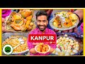 Birhana road kanpur street food  shukla makkhan pappu samosa  more  veggie paaji