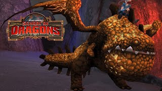 Battle With The Eruptodon L School Of Dragons