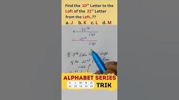 Alphabet Series Maths Trick | Letters Finding | Railway Alphabet Series #shorts #alphabetseries