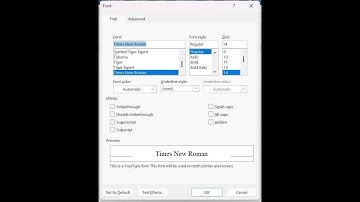 Cách căn chỉnh font chữ, cỡ chữ mặc định trong Word