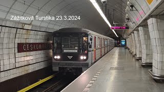 Zážitková turistika po celé trase na lince B 23.3.2024 s @Oliverkrcma11