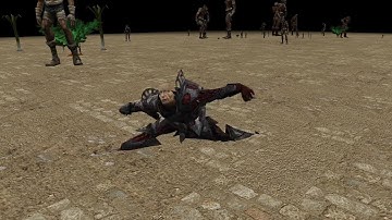 Ylside Doing Capoeira - Unused Animation in Arx Fatalis