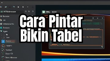 Cara simpel bikin tabel dan pindah halaman di html! #pemrograman #webprogrammingbelajar