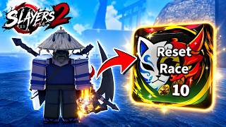 How To Reset Race in Slayers 2 | Roblox