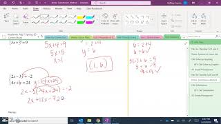 Notes: Substitution Method