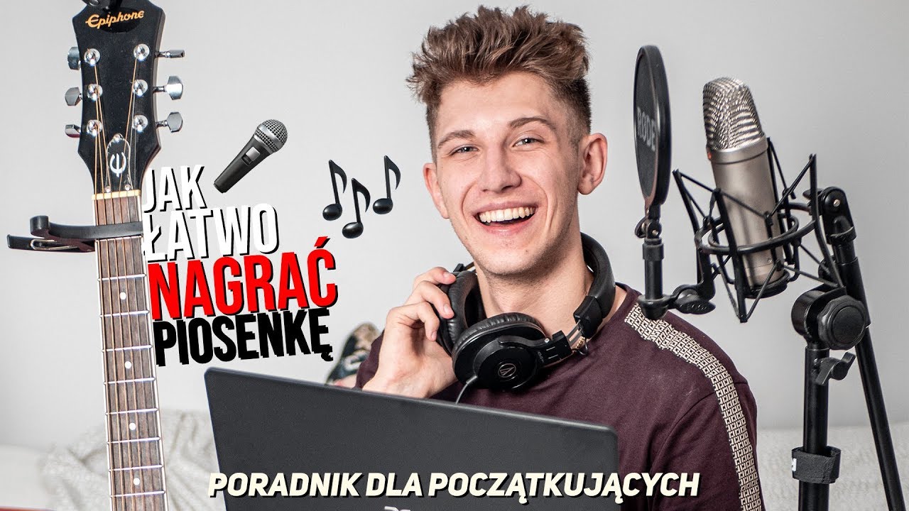 New Update JAK NAGRYWAĆ PIOSENKI? poradnik | (w piątki leżę w wannie COVER) 🎶