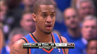 NBA Playoff Playback Thunder/Mavericks West Finals Game 1