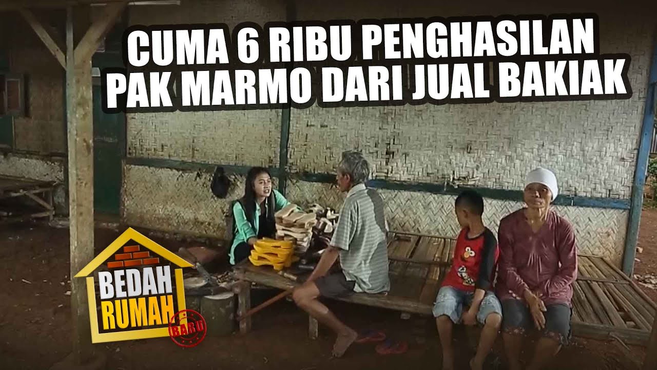 BEDAH RUMAH EPISODE 107 - Sehari cuma 6 Ribu! penghasilan Pak Marmo dari jual bakiak