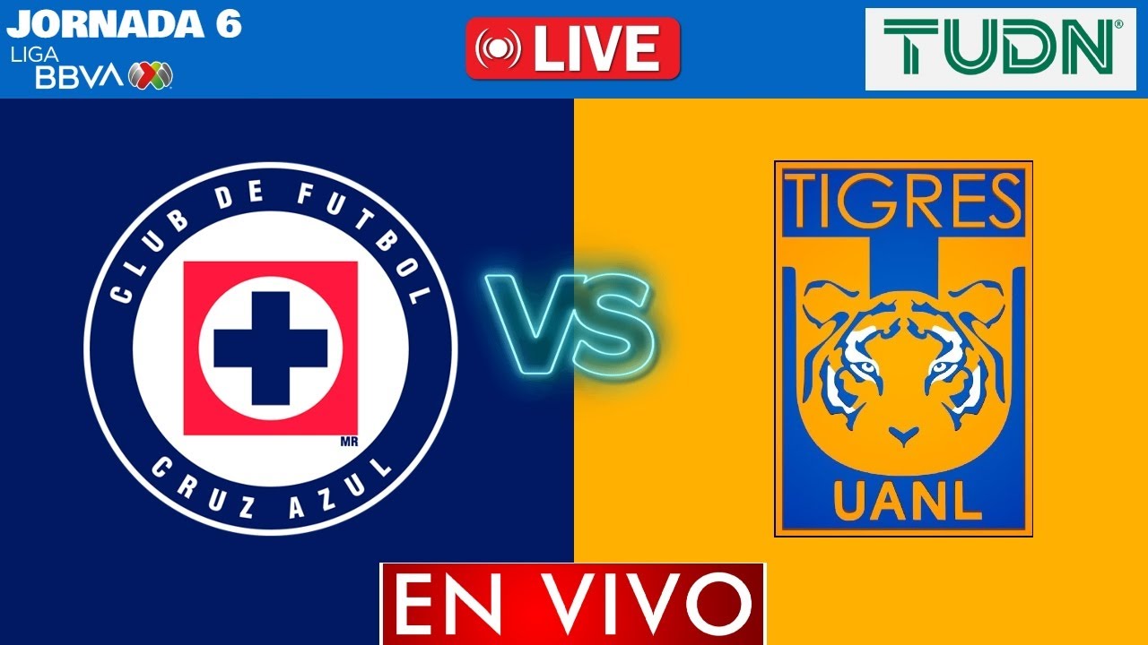 Cruz Azul vs Tigres EN VIVO | Jornada 6 Liga MX 2026 | CLAUSURA 2026 ...