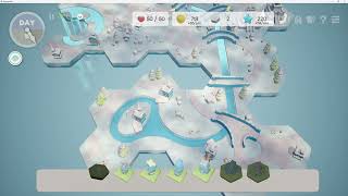Hexguardian Gameplay: Surviving 29 Days in Roguelike Mode on Snowland Map (No Commentary)
