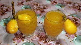 Loquat juice very easy recipe (Universal desi recipes)