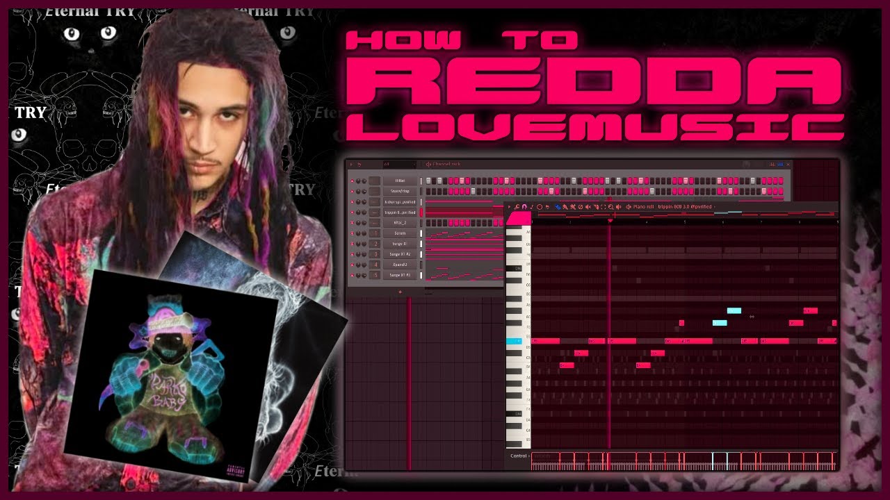 how to make REDDA AMBIENT LOVEMUSIC beats | Fl Studio Tutorial 2025 ...