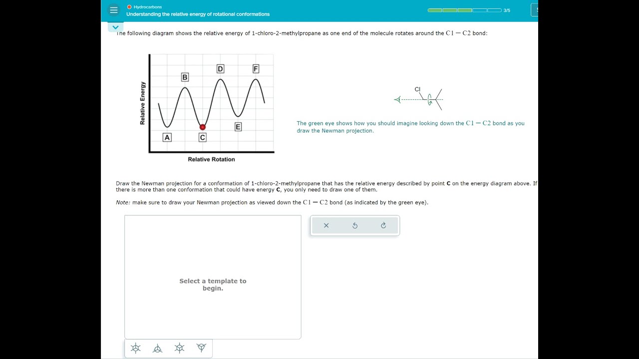[Chemistry] Understanding the relative energy of rotational ...