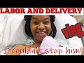 Labor and Delivery Vlog| BABY IS COMING ON HIS OWN!!!