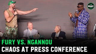 Tyson Fury vs. Francis Ngannou Press Conference: \