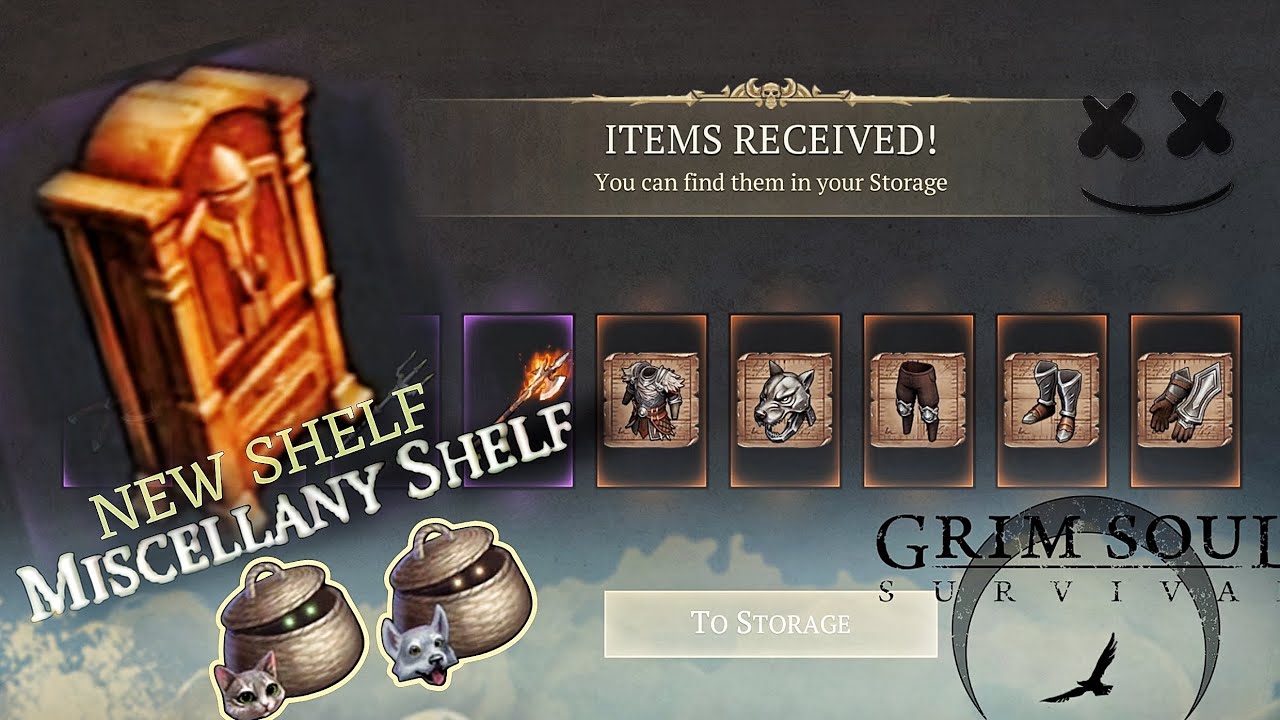 New  Shelf❗New Armor Blueprints ❗Hunt Pass Rewards ❗Grim Soul Survivel.