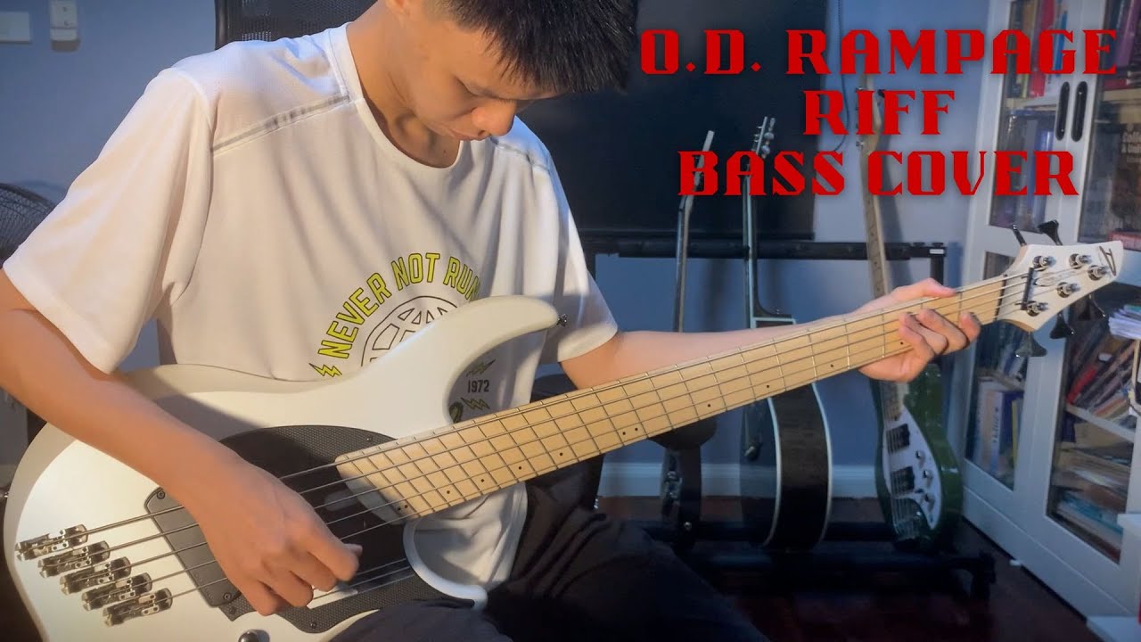 Polyphia - O.D. (Rampage Riff) Bass Cover