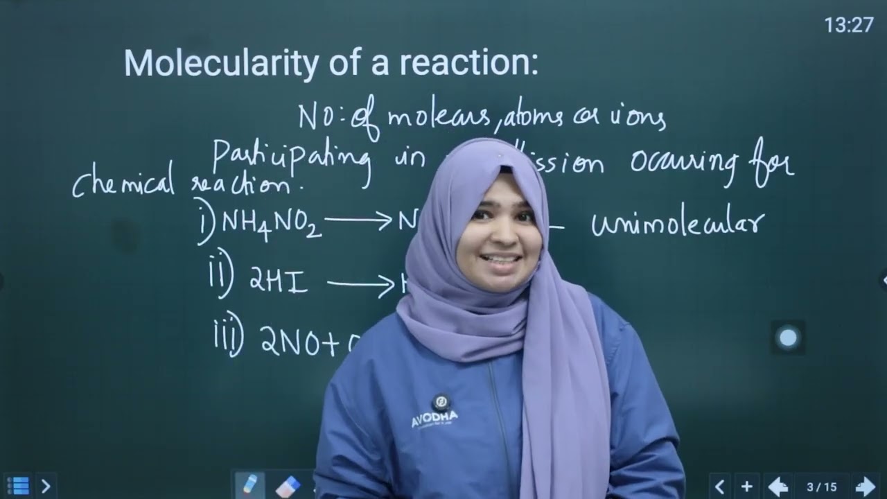 ⚗️Chapter 3-Chemical Kinetics🚀|Molecularity & Integrated Rate Equations📈| Plus Two Chemistry|Avodha