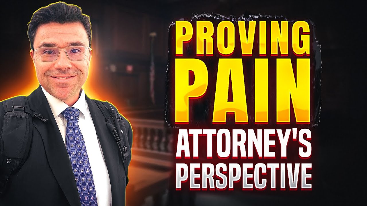 How To Prove Pain And Suffering In Personal Injury Claims YouTube