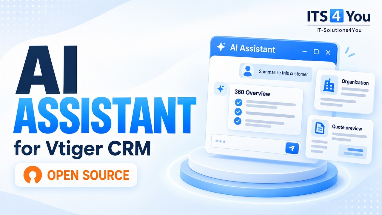 AI Assistant for Vtiger CRM Open Source video thumbnail