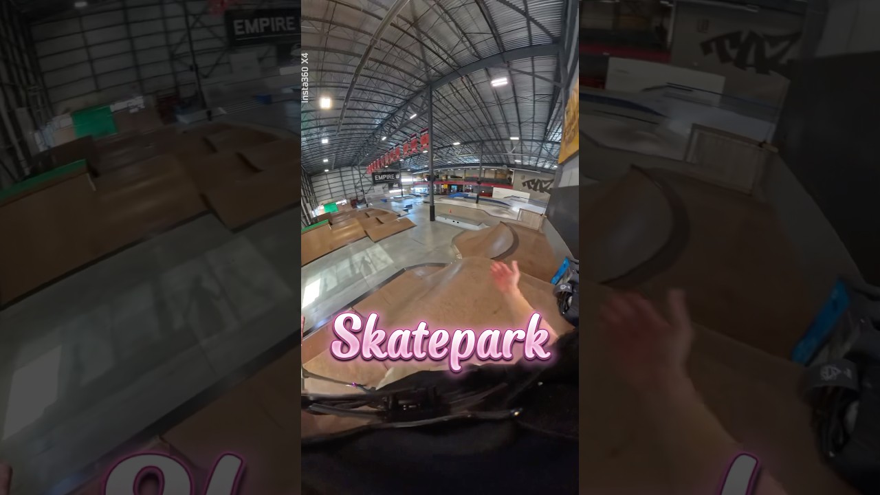 Biggest Canadian skatepark 🤯 film  