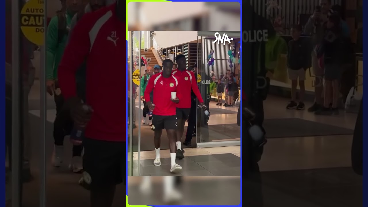 Les Lions de la Téranga en communion avec leur fan🇸🇳❤️
