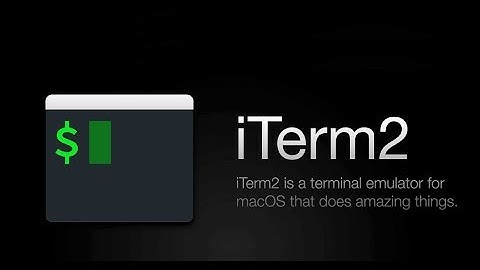04 - macOS 開發者必安裝的終端機 - iTerm2