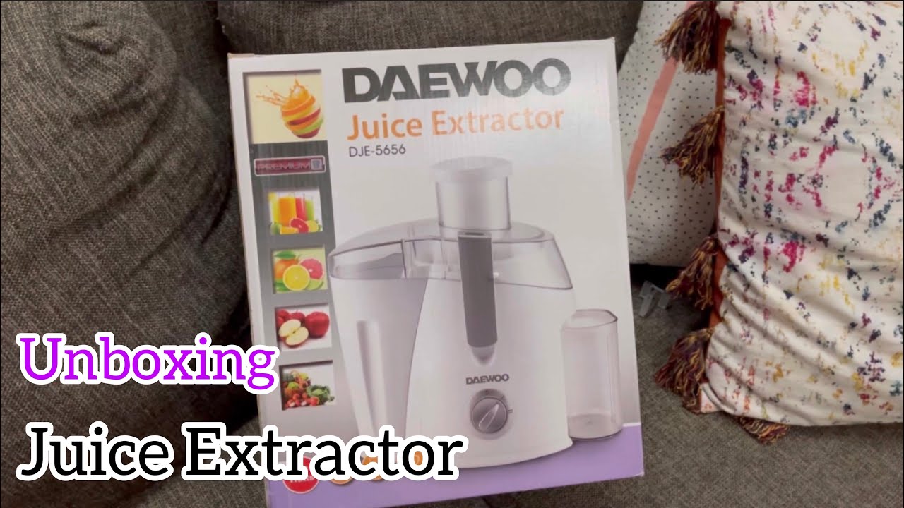 Extractor De Jugo Daewoo Acero Inoxidable Separa Pulpa