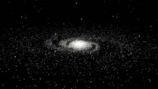 Galaxy Fly Through created using Blender screenshot 5