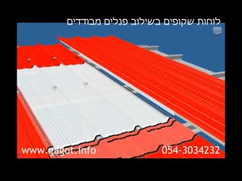 וִידֵאוֹ: סוגי קירוי גלי עם תיאור ומאפיינים, כיצד לבחור את גודל היריעה האופטימלי