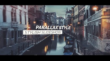 After Effects Template | Parallax Opener Photo Slideshow