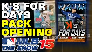 MLB 15 the Show: K's for Days Pack Opening