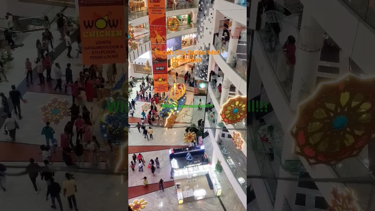 SARATH CITY CAPITAL MALL HYDERABAD TELANGANA I Huge mall!!! 