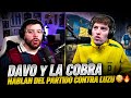 LUZU VS 412🥊DAVO Y LA COBRA HABLAN SOBRE EL PARTIDO! 😳🔥