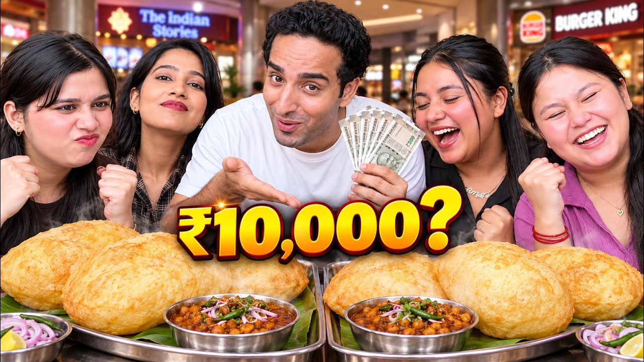4 Girls Competing For 10000Rs Challenge🤩💸