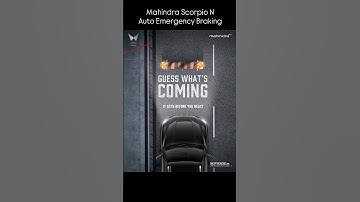 Mahindra Scorpio N to get auto emergency breaking with new ADAS level 2 update