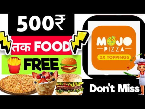 🍟🍔Up To 500₹ Free Food | Free Food Offer | Mojo Pizza Offers | Mojo Pizza | Free Food Offer Today😱🍔🍟