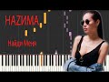 Как играть Hazиma - Найди Меня - | На Пианино | | Synthesia | Karaoke