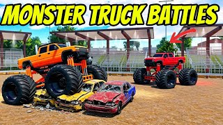 I Hosted The CRAZIEST Monster Truck Battle In APM! | Roblox American Plains Mudding