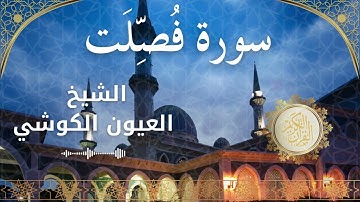 41 Surah Fussilat  Al Sheikh Al Ayoune Al Kouchi الشيخ العيون الكوشي   سورة فصلت كاملة