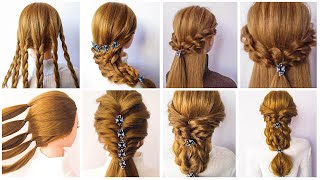 4 SUPER Simple Hairstyles   Easy Prom Updos  Coiffures EXPRESS de fêtes, réveillon, jour de l'an