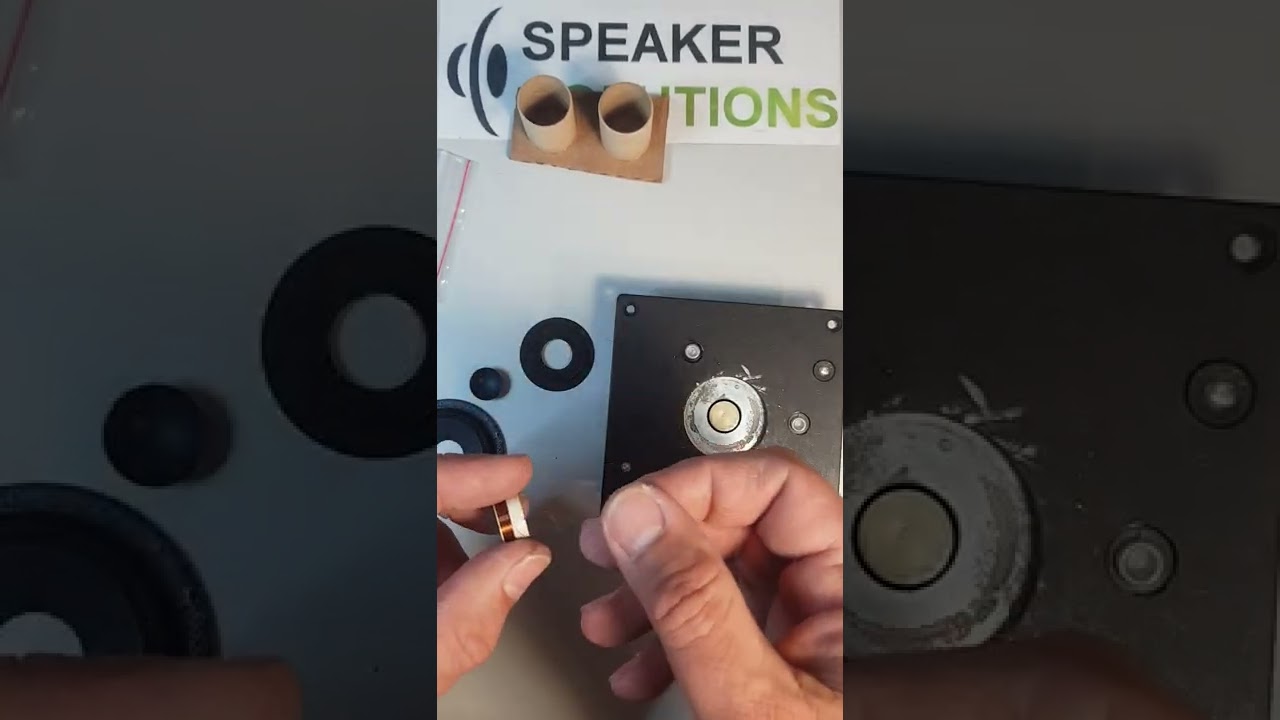 jbl le25 tweeter repair - YouTube
