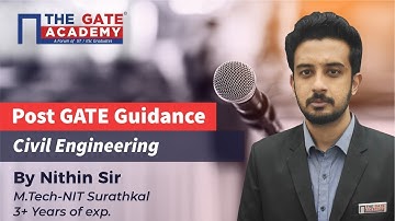 Post GATE Guidance 2021 | Civil Engineering | Post GATE Guidance Civil Engineering