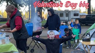 VALENTINE'S DAY BBQ AT THE CAMPGROUND (DAY 2) # POLYTUBERS