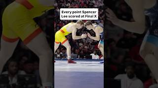 Spencer Lee outscored Luke Lilledahl 13-2 across two matches at Final X 💪🏼