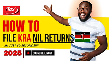 How to File KRA Nil Return on the iTax Portal in 2025, Fast & Easy in less Than 60 Seconds
