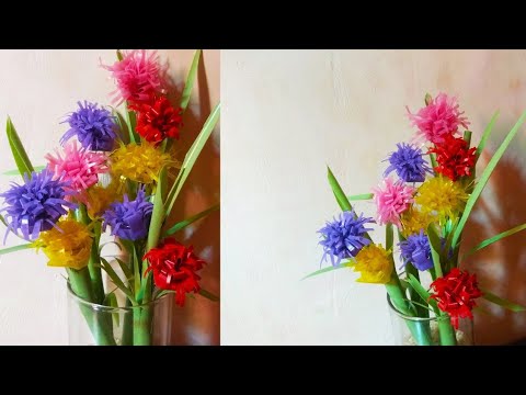 Kreasi Bunga Dari Sedotan YouTube
