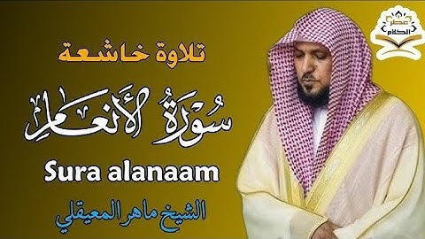 سورة الأنعام كاملة بصوت الشيخ / ماهر المعيقلي #تلاوة_خاشعة #قرآن #اكسبلور #راحة_نفسية #لايك 