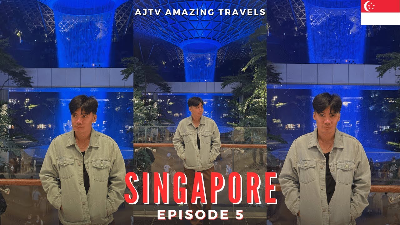 Singapore 2025 Vlog EP5: Changi to Manila Airport Process + Stunning Jewel Changi Tour 🇸🇬✈️🇵🇭 | AJTV