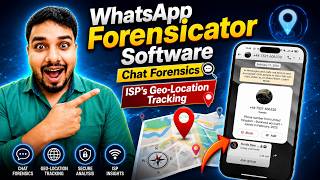 Deleted WhatsApp Chat Forensics & ISP Geo-Location Tracking | Digital Investigation Tutorial